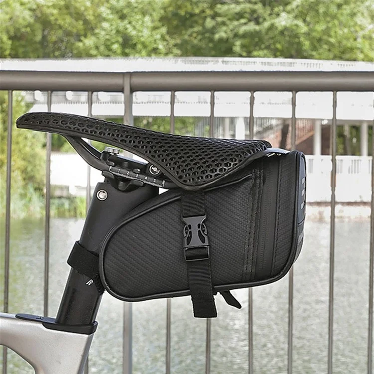 YIQUAN 07CI0015 Waterproof Bike Saddle Bag for Mountain Road Cycling Reflective Bicycle Seat Pack
