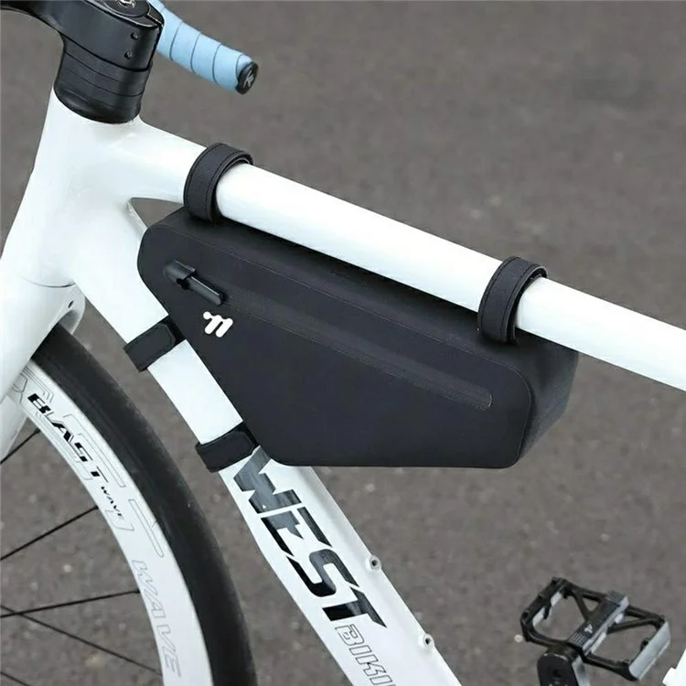 WEST BIKING YP0707402 Bicycle Front Frame Triangle Bag Waterproof Mountain Bike Cycling Storage Pouch