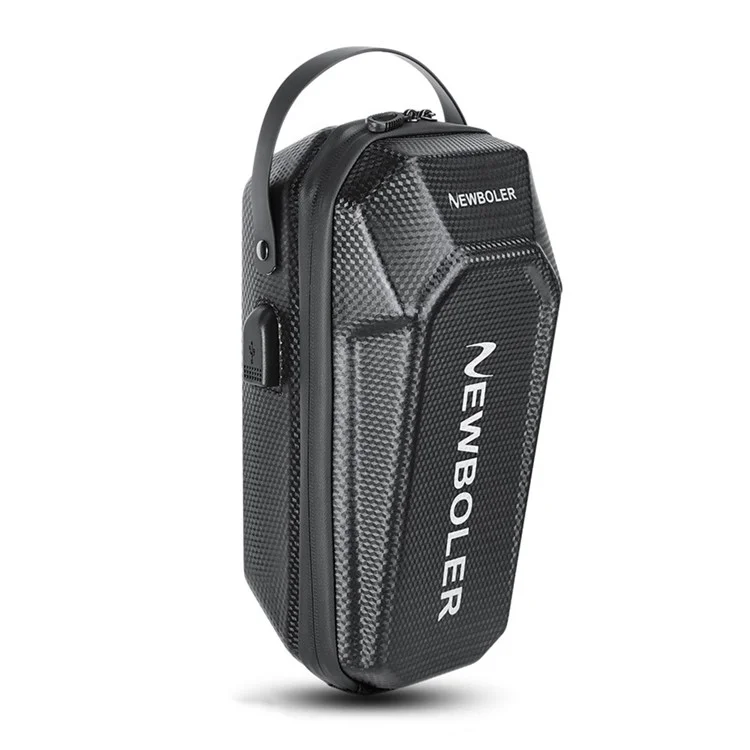NEWBOLER BIKF-BAG843 5-литровая сумка для электросамоката с USB-портом, водонепроницаемая жесткая сумка из ЭВА для велосипедного руля
