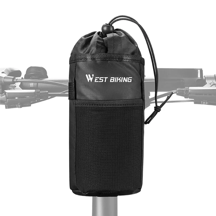 WEST BIKING YP0707407 Folding Bike Balance Bike Water Bottle Bag Handlebar Seat Post Insulated Bottle Storage Bag