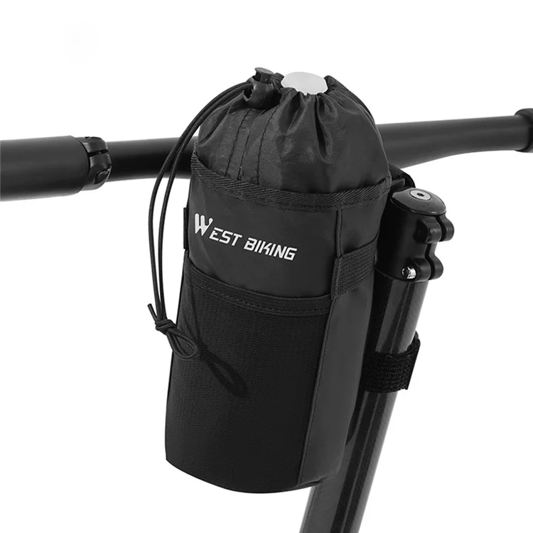 WEST BIKING YP0707407 Folding Bike Balance Bike Water Bottle Bag Handlebar Seat Post Insulated Bottle Storage Bag