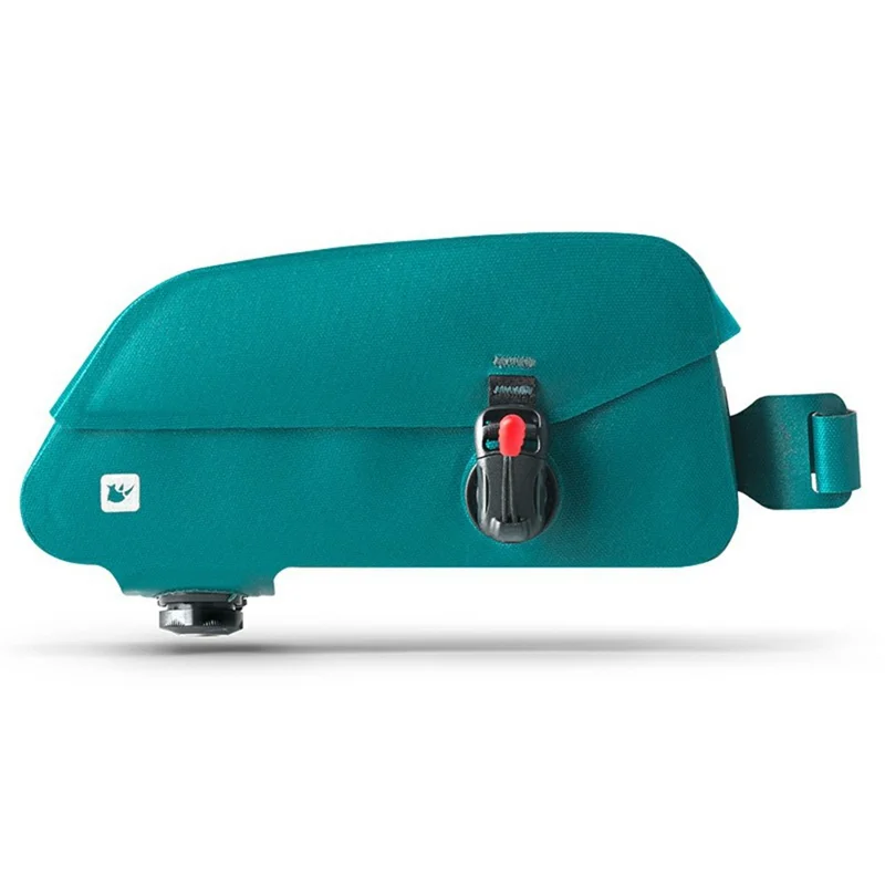 RHINOWALK Sacoche de vélo imperméable pour tube supérieur avec fermeture magnétique et libération rapide pour cadre de vélo de route - Bleu