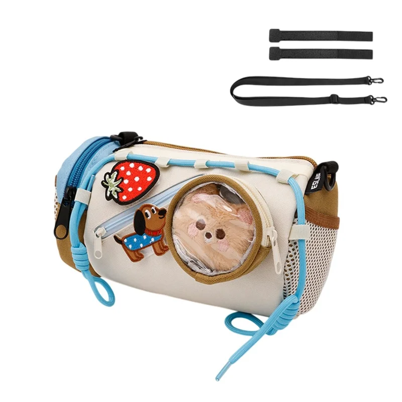ESLNF 07CD0043 Bicycle Front Bag Cartoon Design 2L Mountain Road Bike Storage Pouch - Style A