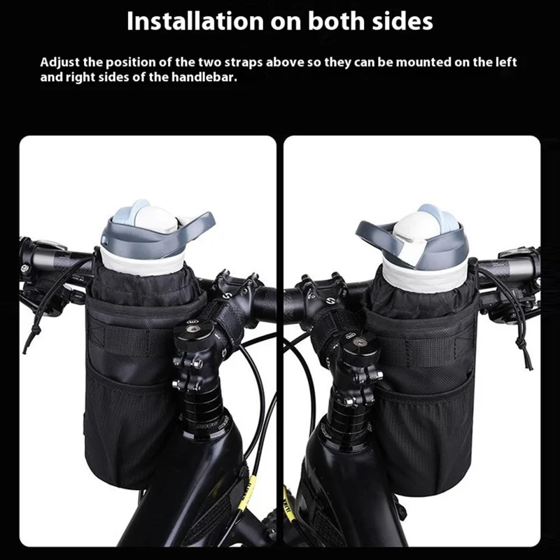 RHINOWALK PK9100 Borsa per manubrio per bicicletta Borsetta per bici da strada e mountain bike Portaborraccia