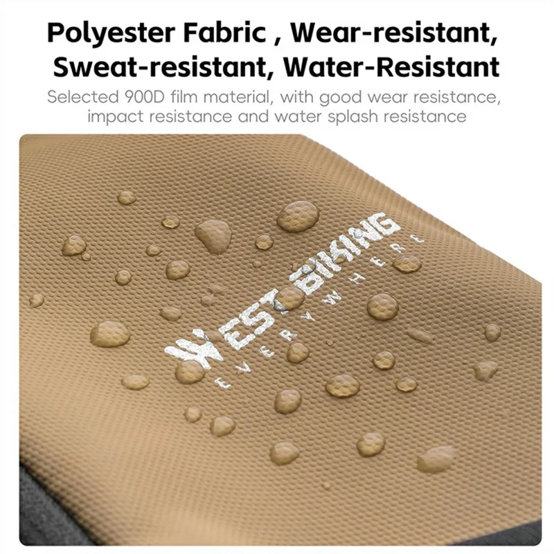 WEST BIKING YP0707416 Lightweight Backpack for Outdoor Cycling Reflective Portable Shoulder Pack - Pink