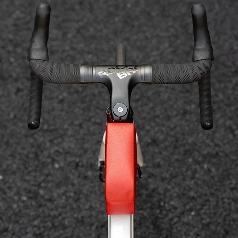 ROCKBROS 30120122 AS-133 Size S Bicycle Front Frame Bag Magnetic Flip Cover Waterproof Top Tube Bag for Road Mountain Bike - Blue