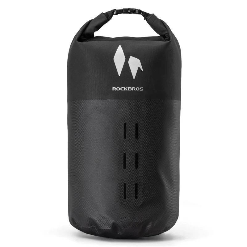 ROCKBROS 30140117 A19 30140117001 7L Large Capacity Bicycle Front Fork Rack Bag Waterproof Cycling Storage Bag - Black