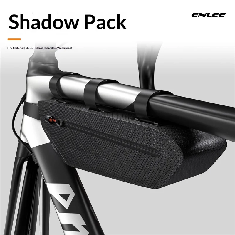 ENLEE STP-01T 1.8L Bicycle Waterproof Top Tube Bag Large Capacity Road Bike Triangle Frame Tool Bag