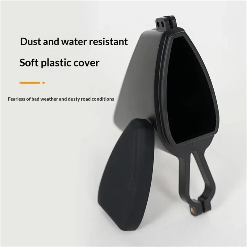 For JAVA Road Bike Hard Shell Tail Bag Waterproof Storage Saddle Mount Tool Kit Compatible - Black