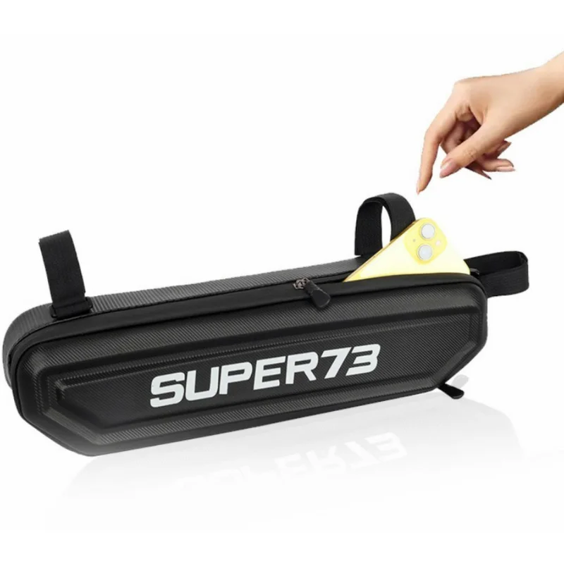 6L Large Capacity Waterproof Bicycle Frame Bag Reflective Safety Logo EVA Beam Storage Pouch for Cycling
