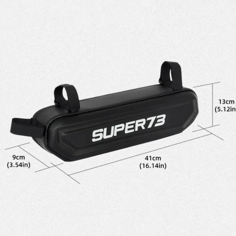 6L Large Capacity Waterproof Bicycle Frame Bag Reflective Safety Logo EVA Beam Storage Pouch for Cycling