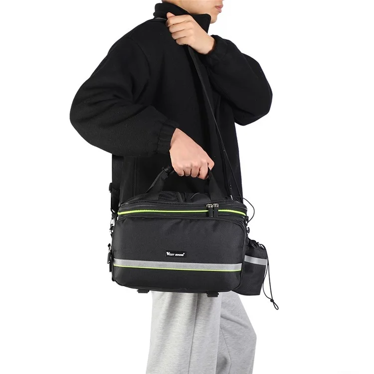 WEST BIKING Bolsa de Sillín Multifunción para Ciclismo, Bolsa de Sillín para Bicicleta de Montaña, Equipo de Equitación