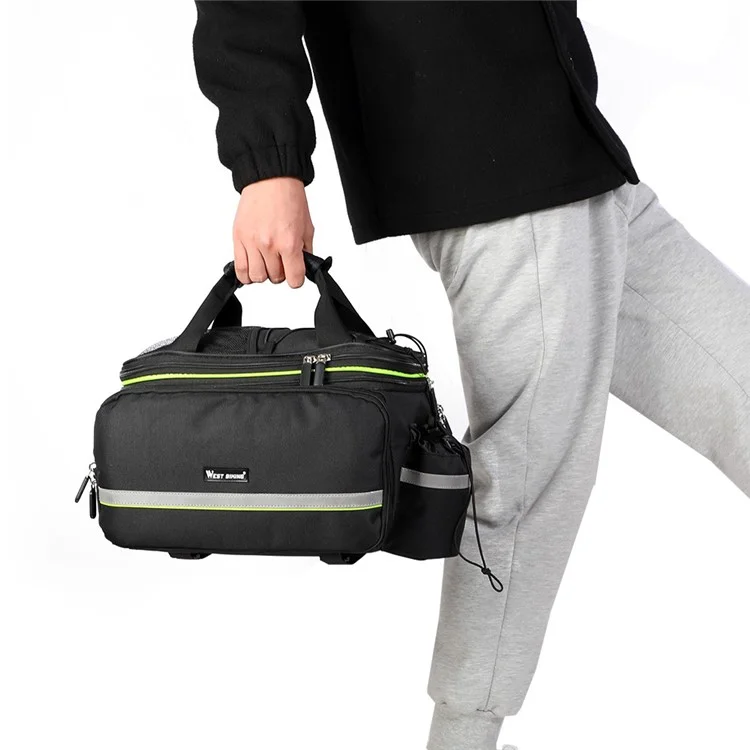 WEST BIKING Bolsa de Sillín Multifunción para Ciclismo, Bolsa de Sillín para Bicicleta de Montaña, Equipo de Equitación