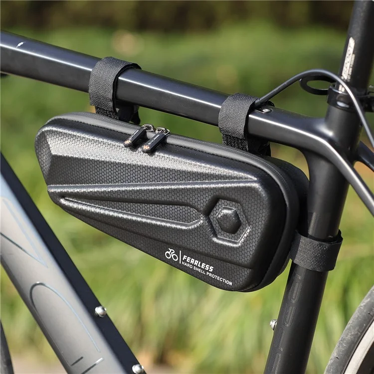 WEST BIKING Reflective Bicycle Seat Tube Bag Waterproof MTB Road Cycling Storage Bag