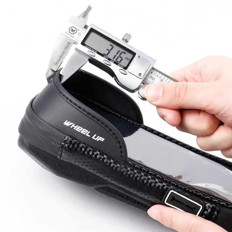 WHEEL UP B37 Waterproof Bicycle Frame Bag Rotary Front Top Tube Bag Mobile Phone Holder