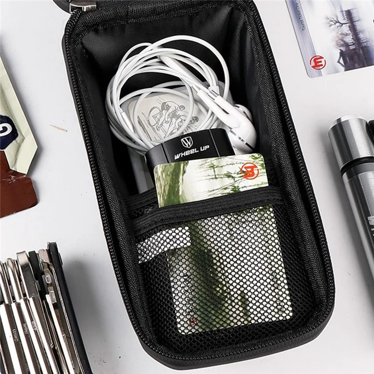 WHEEL UP G40 Waterproof Phone Pouch Bike Frame Bag Bicycle Top Tube Handlebar Bag