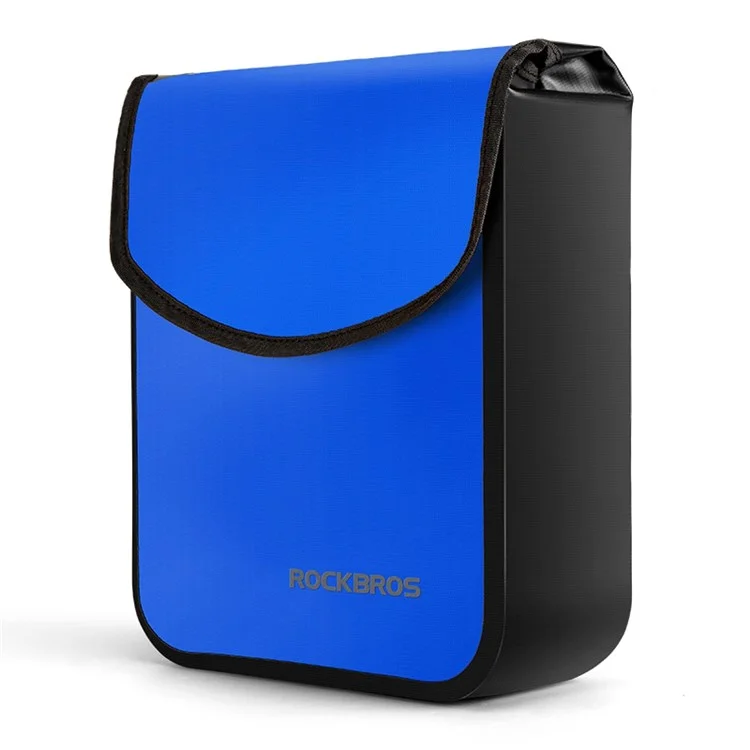ROCKBROS 30110083001 Electric Bike Scooter Bicycle Front Hanging Bag Waterproof Handlebar Bag - Blue