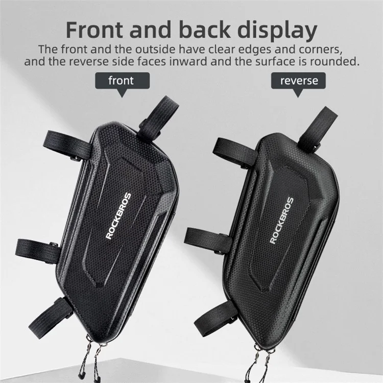 ROCKBROS CM300 Reflective Hard Shell Motorcycle Side Bag Waterproof Tool Bag - B106 / Right