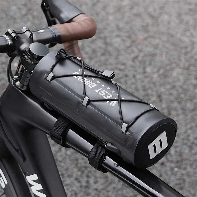 WEST BIKING YP0707326 Multifunctional 2L Large Capacity Bicycle Handlebar Bag Waterproof Bike Storage Pouch