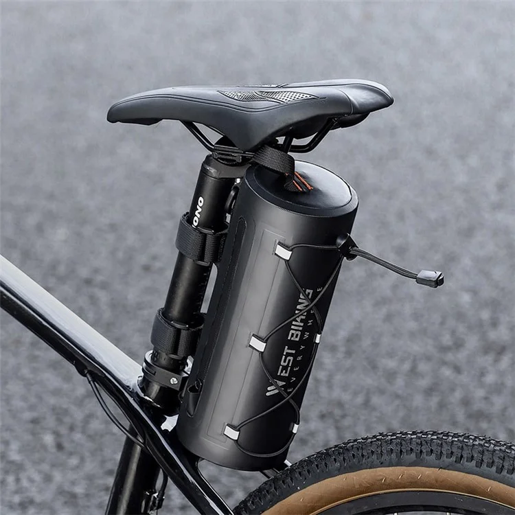 WEST BIKING YP0707326 Multifunctional 2L Large Capacity Bicycle Handlebar Bag Waterproof Bike Storage Pouch