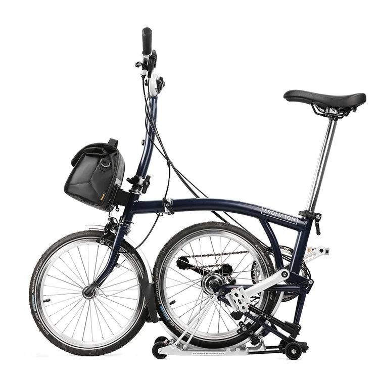 RHINOWALK RK9107 Bike Front Bag Foldable Expandable Insulation Bicycle Storage Bag with Shoulder Strap - Black