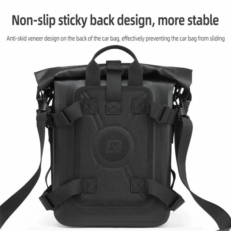 ROCKBROS AS-095 5L Große Motorrad-Tasche Motor Bike Bumper Side Bag Wasserdichter Schulterpack
