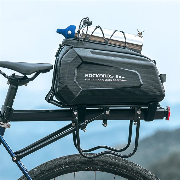 ROCKBROS A26 Borsa da Bici Multifunzione Montagna Strada Sella Borsa con Copertura Antipioggia Accessori Ciclismo