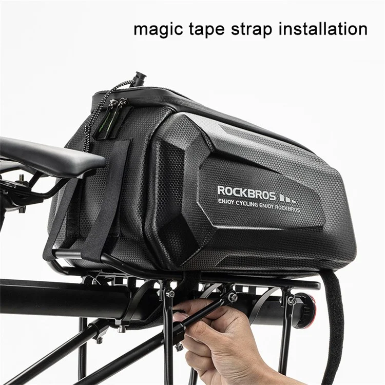 ROCKBROS A26 Borsa da Bici Multifunzione Montagna Strada Sella Borsa con Copertura Antipioggia Accessori Ciclismo