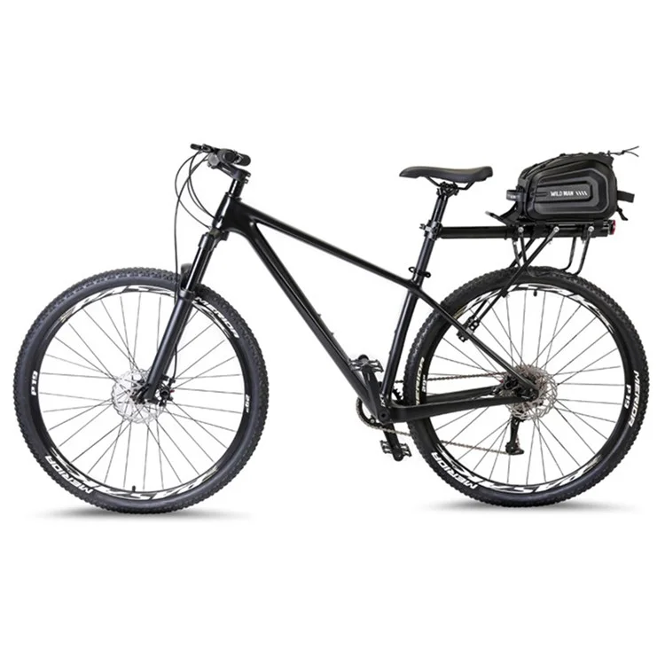 WILD MAN GD5 EVA Bolsa de Armazenamento para Bagageiro Traseiro de Bicicleta E-bike, Resistente a Arranhões e com Refletores