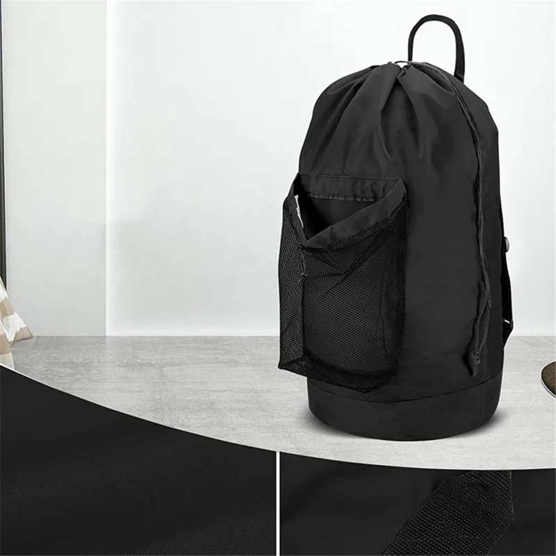 SN1652 Laundry Shoulders Bag Polyester Backpack Dirty Clothes Storage Bag