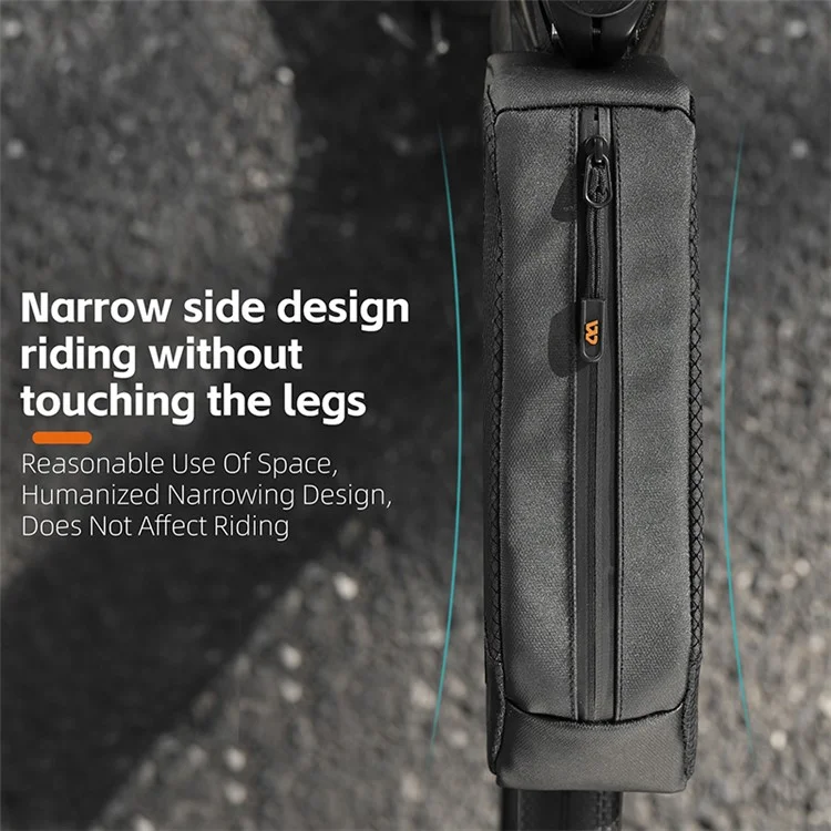 WEST BIKING YP0707359 Bicycle Top Tube Bag Cycling Bike Front Beam Storage Bag