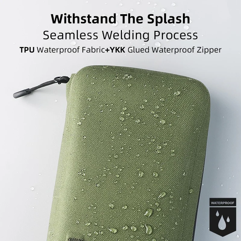 RHINOWALK SK900 Molle Riding Pouch Quick Release Waterproof Cycling Tools Storage Bag - Orange