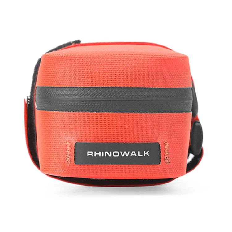RHINOWALK RK5200 Sac de selle de vélo en polyester 600D TPU imperméable - Orange