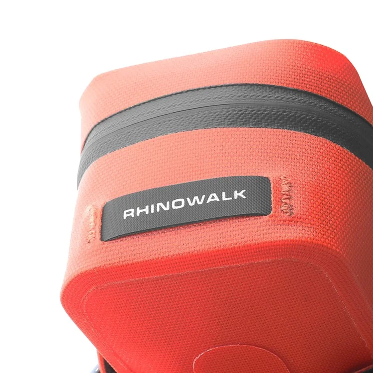 RHINOWALK RK5200 Sac de selle de vélo en polyester 600D TPU imperméable - Orange