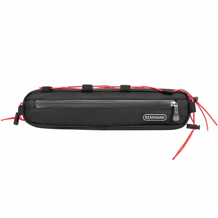 RZAHUAHU 582 Nylon Bike Triangle Tube Bag Front Beam Pouch for Cycling, Size: S