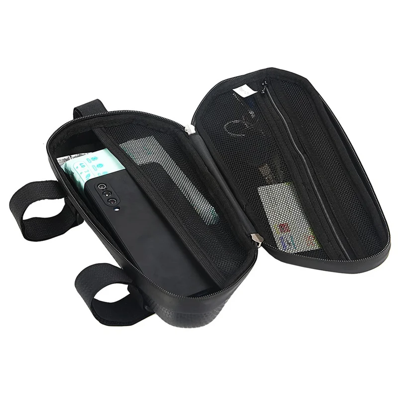 RZAHUAHU 438 Shock-absorbed EVA Motorcycle Saddle Bag Side Bag Pannier Bike Bag - Left Side
