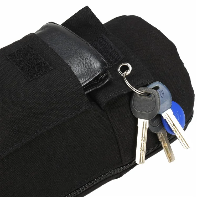 B-SOUL YA254 Yoga Mat Storage Bag Cotton Linen Fitness Pad Carrying Bag