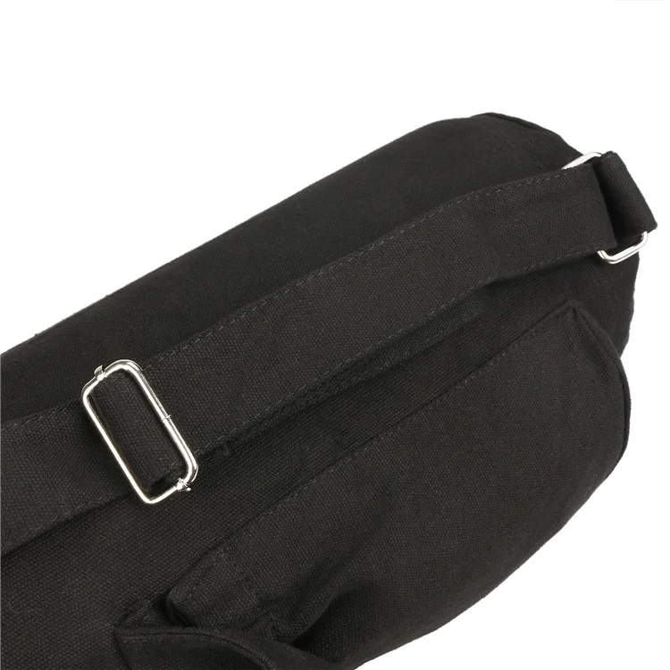B-SOUL YA254 Yoga Mat Storage Bag Cotton Linen Fitness Pad Carrying Bag