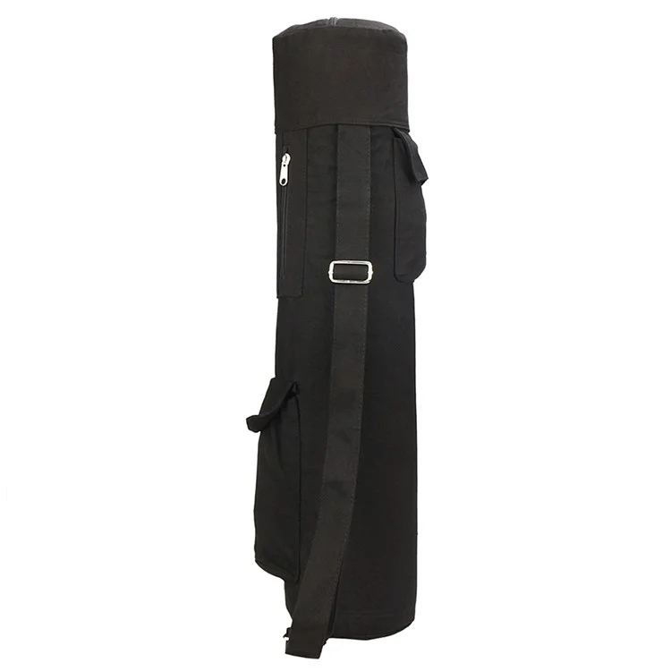 B-SOUL YA254 Yoga Mat Storage Bag Cotton Linen Fitness Pad Carrying Bag