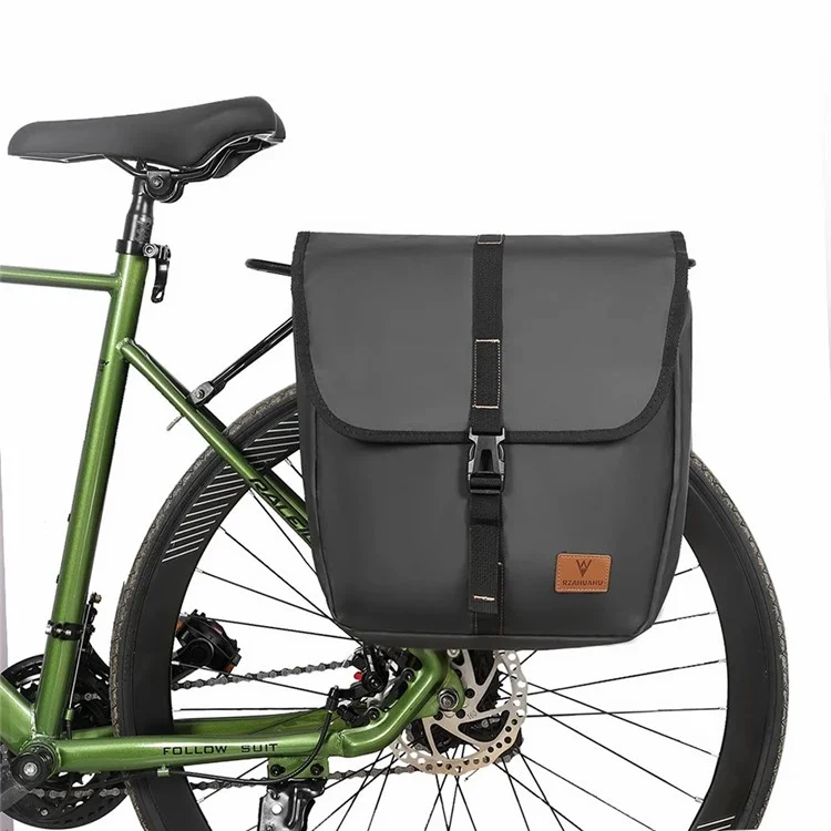 RZAHUAHU 1631 Bicycle Pannier Bag Mountain Bike Waterproof Rear Shelf Bag