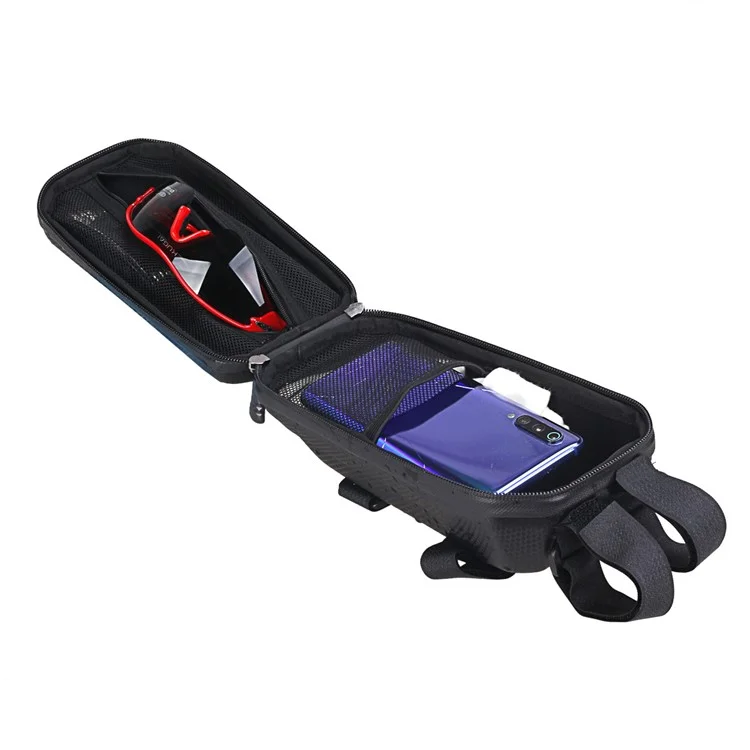 RZAHUAHU YA303X Waterproof Hard Shell EVA Handlebar Bag for Electric Scooter Bicycle