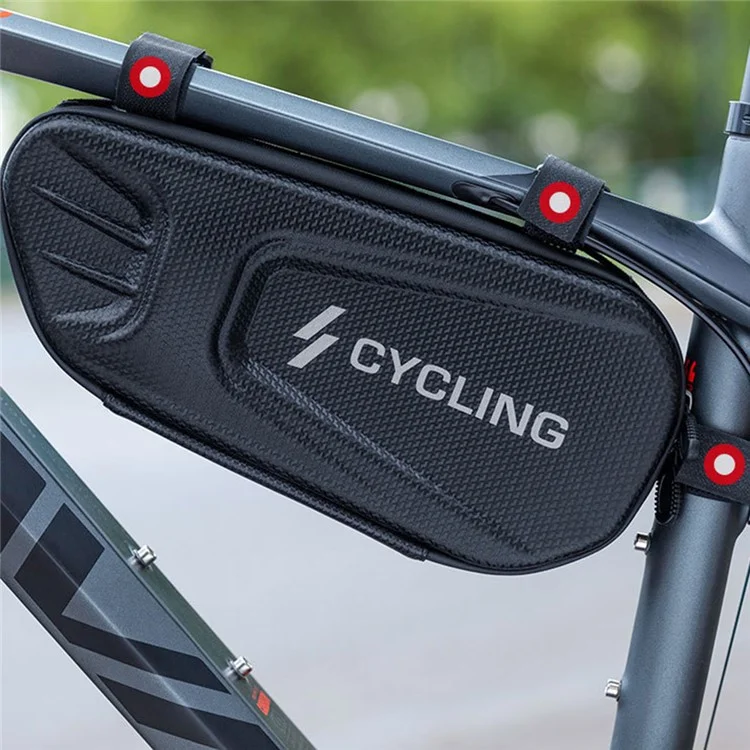 CYCLING Shock-absorbed EVA+PU Bike Tube Bag Waterproof Hardshell Bicycle Bag