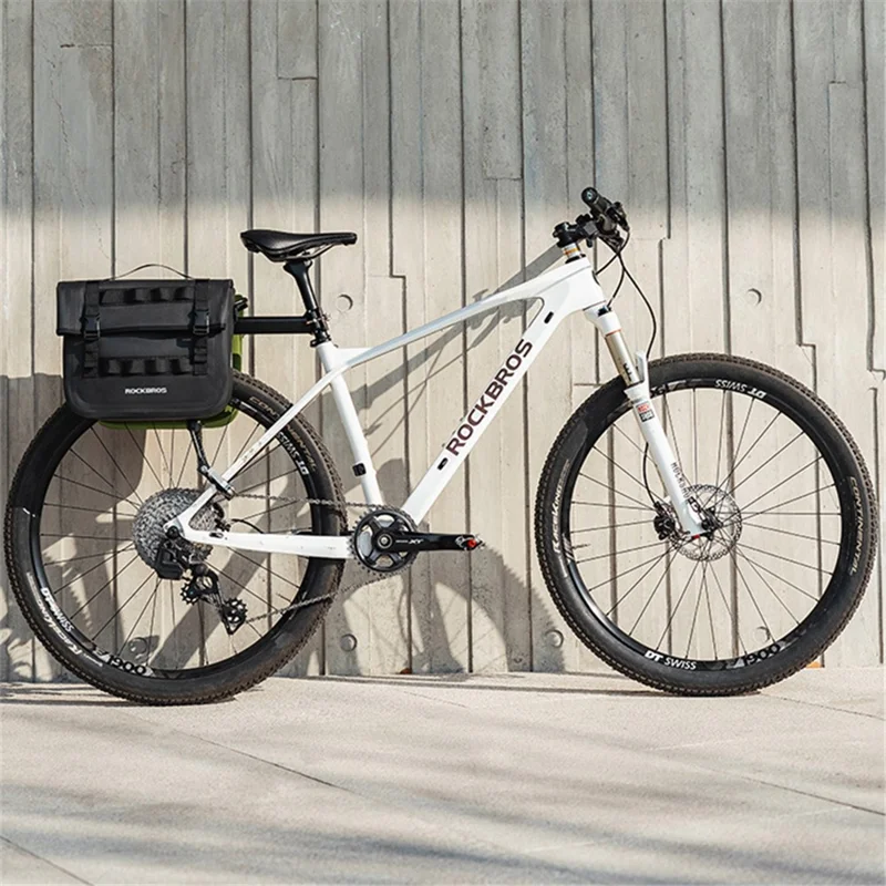 ROCKBROS AS-127 Велосипедная задняя стойка для хранения сумки из полиэстера 600D MTB Road Bike Tail Pack - Черный