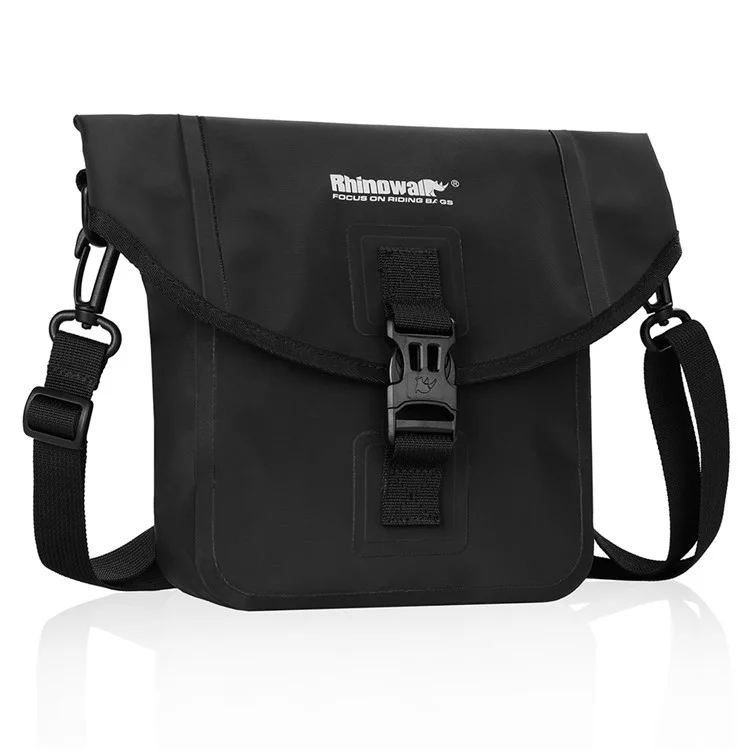 RHINOWALK F80 3,5-L-Motorradtasche, wasserdichte Aufbewahrungstasche mit Schultergurt - Schwarz