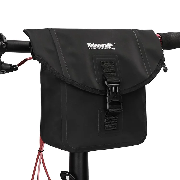 RHINOWALK F80 3,5-L-Motorradtasche, wasserdichte Aufbewahrungstasche mit Schultergurt - Schwarz