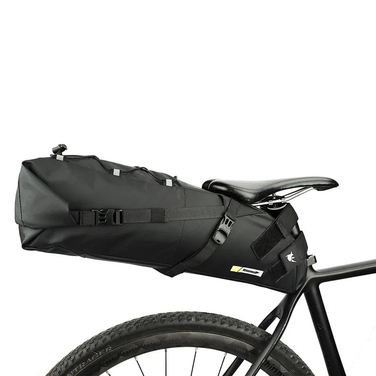 RHINOWALK RK5113 Bicycle Rear Bag 13L Waterproof PVC Polyester Bike Saddle Bag