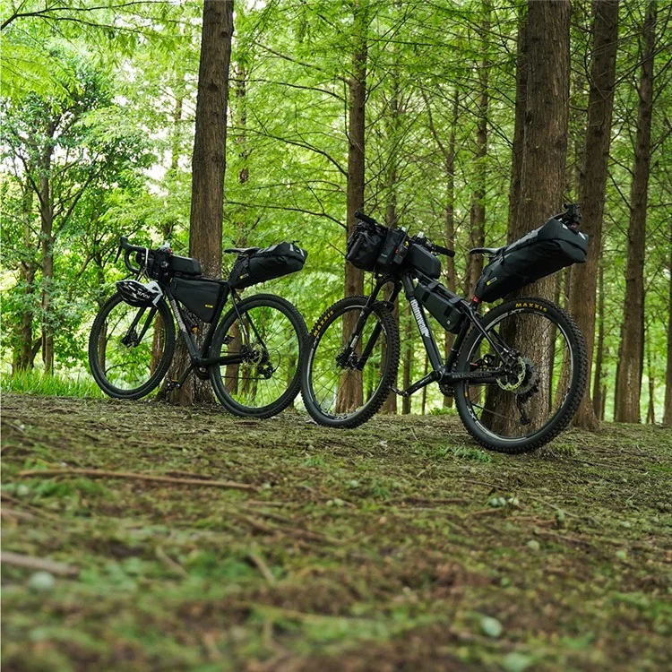 RHINOWALK RK5113 Bicycle Rear Bag 13L Waterproof PVC Polyester Bike Saddle Bag