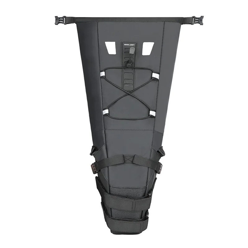 RHINOWALK RK5110 10L Bike Rear Saddle Bag PVC Polyester Waterproof Bicycle Tail Storage Bag
