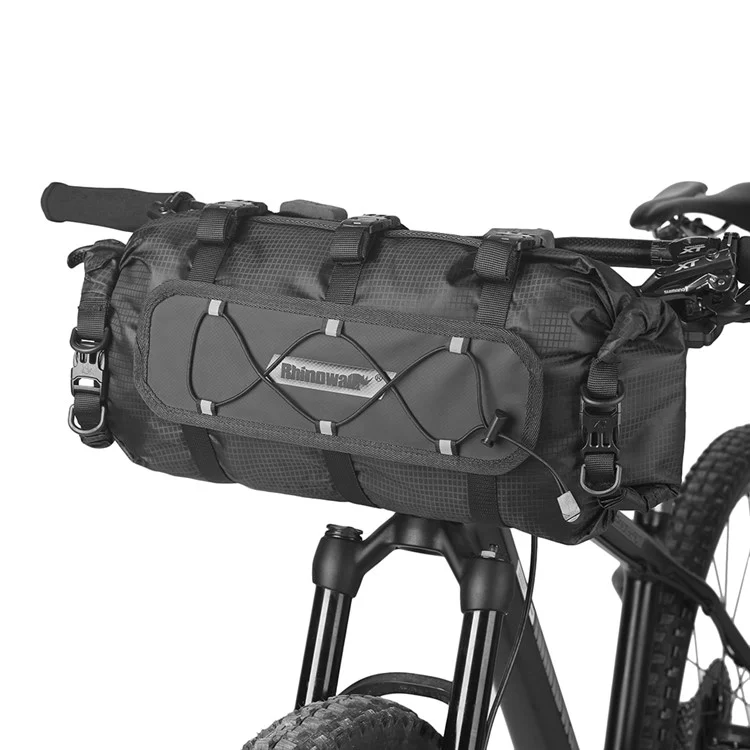 RHINOWALK RK9300 Wasserdichte Fahrrad-Lenkertasche, Umhängetasche, Fahrradtasche