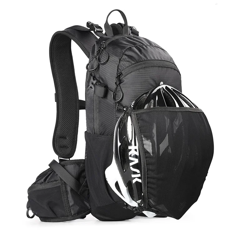 RHINOWALK RK8202 12L Hiking Backpack Breathable Travel Bag Camping Climbing Daypack - Black